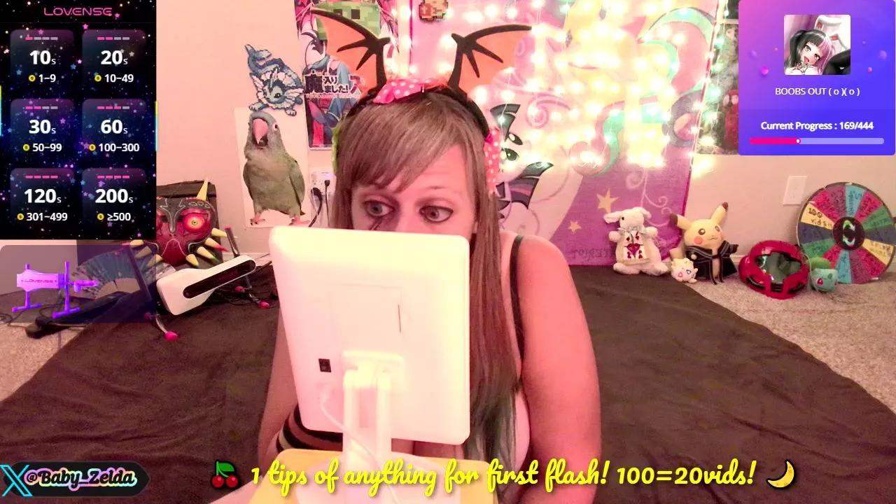 BabyZelda on Cam4 