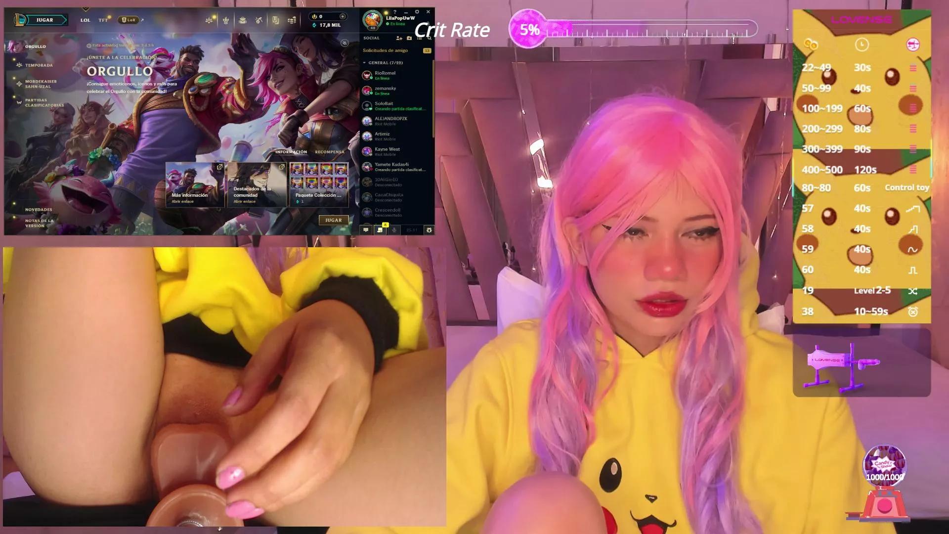 LilaPop_ on Cam4 